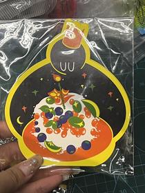 小黑泥丨庆祝节日-生日火柴贺卡