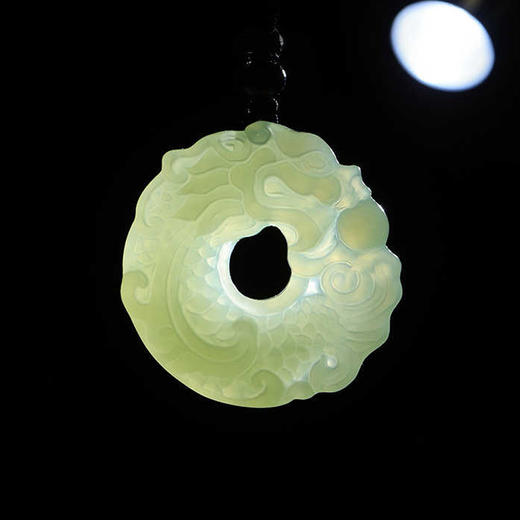 【经典】化龙腾飞玺晶级和田玉吊坠 商品图3