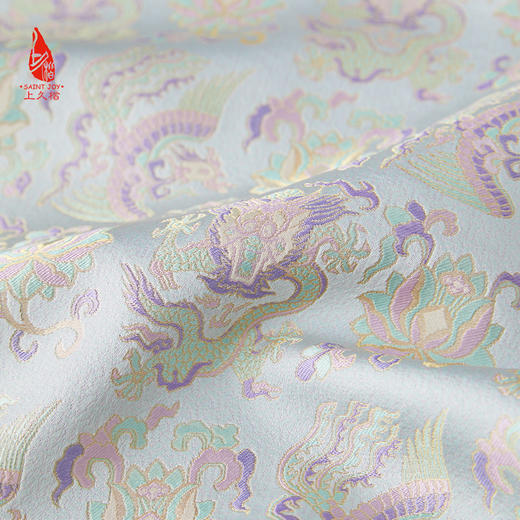 SAINTJOY/上久楷女式宋锦马甲  龙凤穿莲纹锦 CY1044207007 商品图8