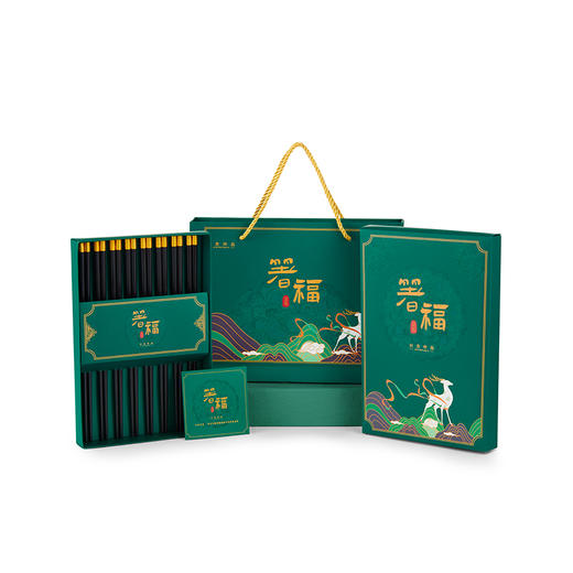 共禾京品X敦煌艺匠坊联名 | 箸福耐高温合金筷子8双礼盒套装 商品图10