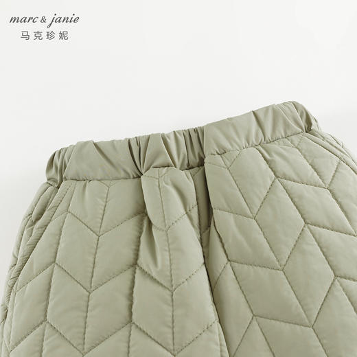 [校服神器]马克珍妮男童时尚麦穗绗缝束脚棉裤儿童裤子冬装241332 商品图3