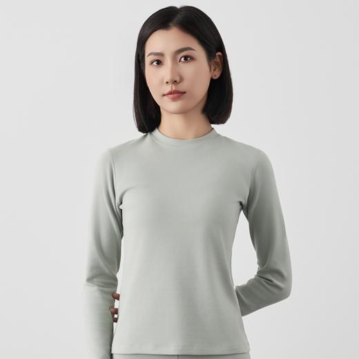 女双面磨毛95棉宽领上衣 A16303 商品图2