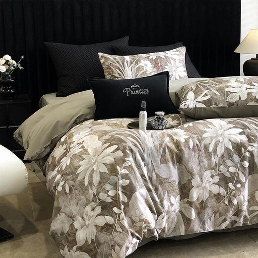 顶柔全棉磨毛印花四件套 -TJ1563 商品图6