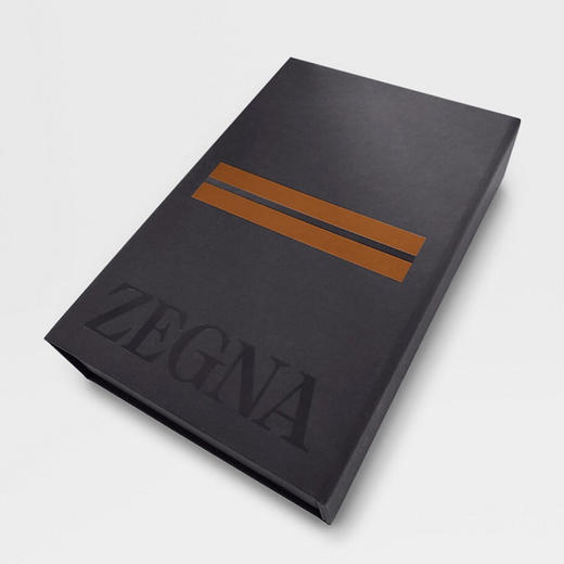 【二】ZEGNA 杰尼亚 男士皮革双面腰带套装 黑色 LHAVG B038AZ NTM 商品图2