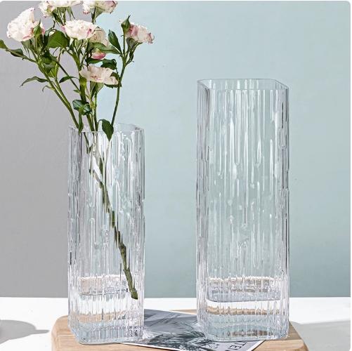 轻奢琥珀水晶方缸花瓶---火树烟花 商品图5