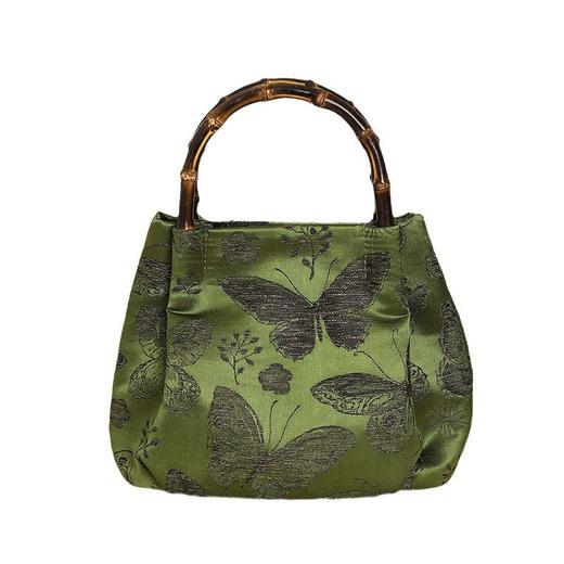 【绿光碟语】绣花手提包  古风旗袍宴会金属手提包QB 商品图4