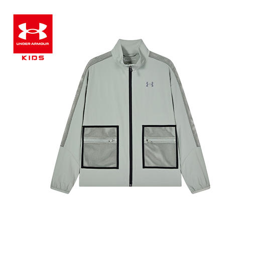 【困妈专属】正品Under Armour安德玛童装 速干运动外套242104260超低折扣 商品图4