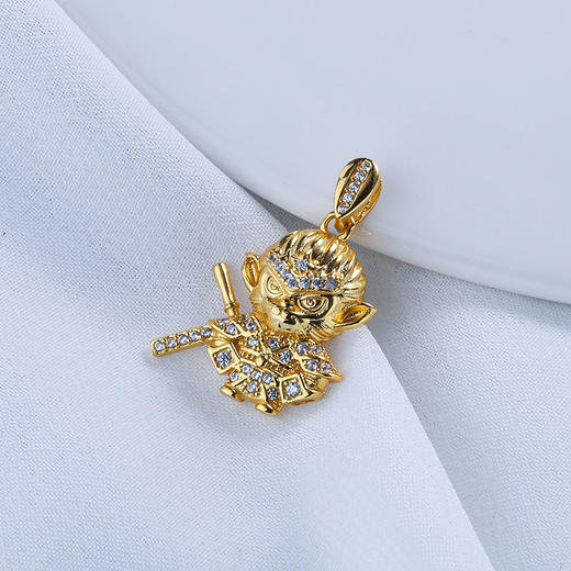 【宏艺珠宝】大圣归来·银s925链坠 商品图1