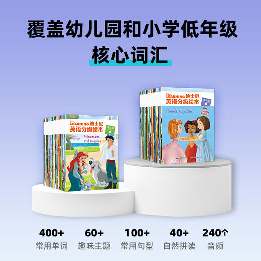 【89选2】迪士尼英语分级绘本  迪士尼原版动画故事 科学分级 循序渐进 提高阅读能力 商品图1