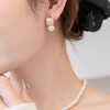 JU-B-0018法式气质简约珍珠耳环小众设计感爆款耳钉女2024新款潮高级感耳饰 商品缩略图3