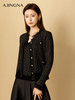 【商城同款】阿菁娜2024秋季新款绵羊毛编织小香风开衫A29Q318010 商品缩略图2