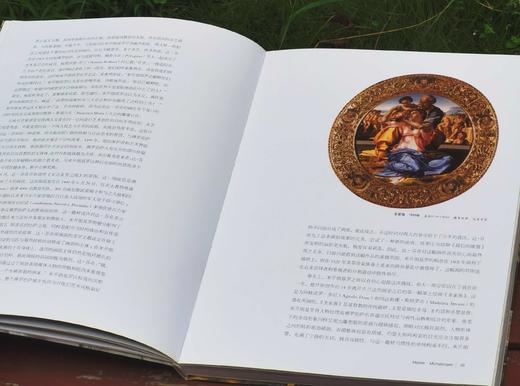 《艺术巨匠 米开朗基罗》，小8开，软精装，韩雪岩编著，颂雅风出品，河北教育出版社2011年一版一印，219页，定价138，售价88元 商品图4