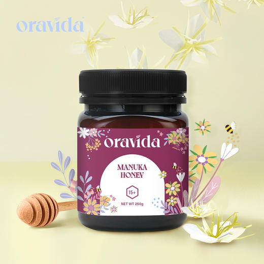 兰维乐新西兰原装进口麦卢卡蜂蜜 （UMF15+ 250g） 商品图0