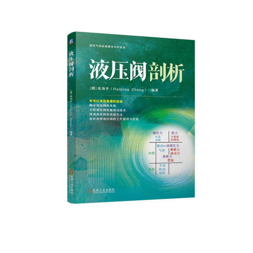官网 液压阀剖析 张海平 液压气动经典图书元件系列 液压元件 液压阀 液压阀结构工作原理测试方法技术书籍 商品图0