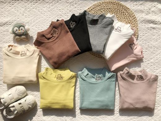 JT-23ST002忆童乐小熊打底衫（黑色偏多，90-130尺码可选） 商品图2