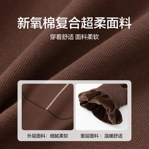 笛莎Deesha青少年女童裤子2024冬季新款复古学院风束脚裤 商品图4