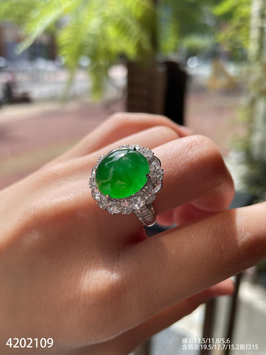 4202109，蛋面戒指。具体价格微信咨询 商品图3