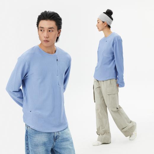 oneup泡泡肌理运动圆领长袖 商品图3