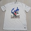 瑕疵Lacoste/法国鳄鱼 男女同款纯棉印花宽松休闲圆领短袖T恤TH1533 商品缩略图3