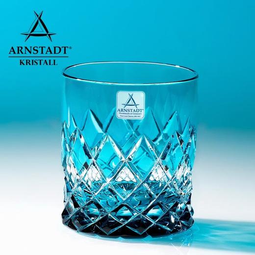 德国进口Arnstadt手工威士忌酒杯水晶杯洋酒杯子奢华轻奢高档礼物安斯特宝蓝威尼斯威士忌单只礼盒300ml（仅样品，无货退款 商品图3