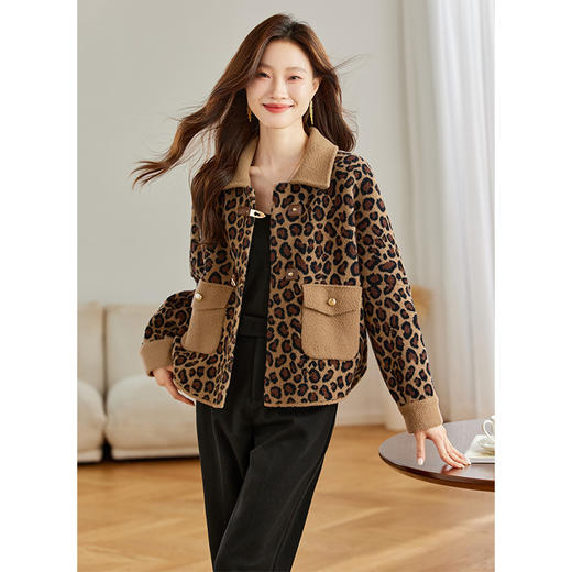 CC-16-9143小香风性感名媛外套女2024年春秋季新款韩系风格穿搭夹克上衣 商品图1