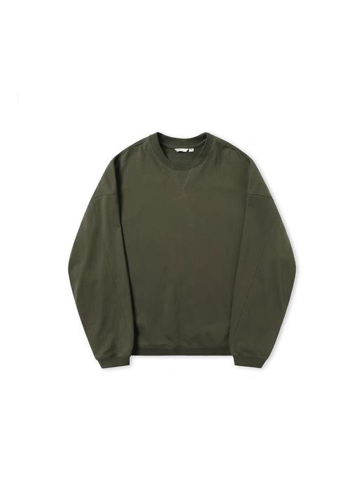 EviStub/E-4QWY532/420G重磅定染五色基础圆领卫衣 商品图3