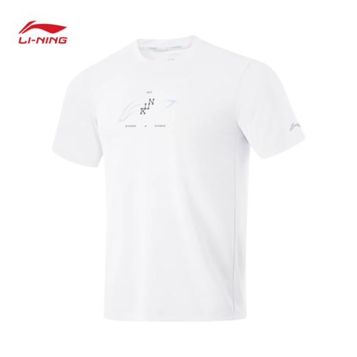 李宁跑步系列男子反光速干透气短袖T恤ATSU201 商品图0