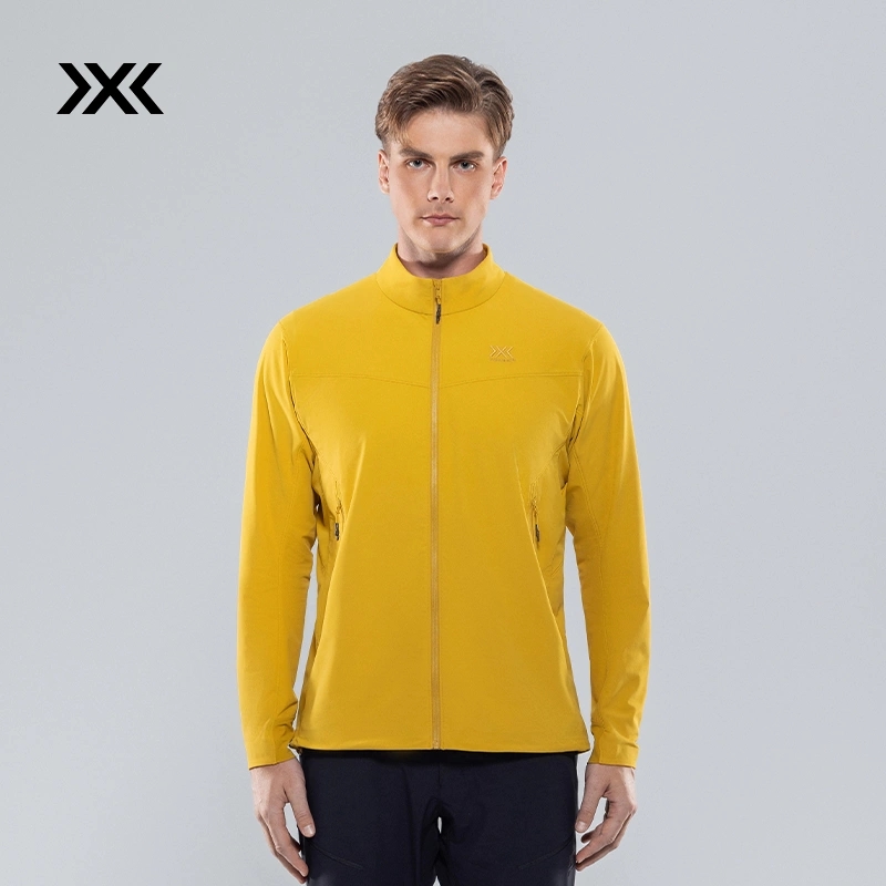 X-BIONIC 风岚中量软壳立领夹克男 秋冬肤感防风耐磨软壳衣24879N