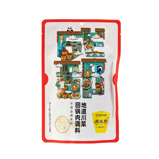 鹃城牌 四川旅游好礼 30g*10/袋 回锅肉调味料300g 商品图5