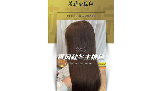 2024香风秋冬主推色 Part.2-茉莉茶棕色 色调柔和自然，自带滤镜感 商品图0