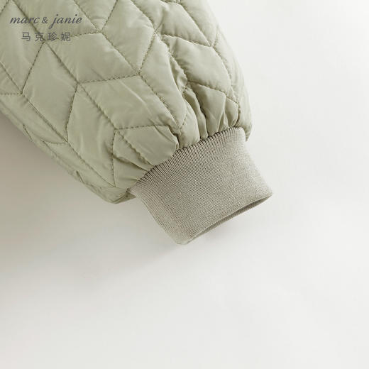 [校服神器]马克珍妮男童时尚麦穗绗缝束脚棉裤儿童裤子冬装241332 商品图4