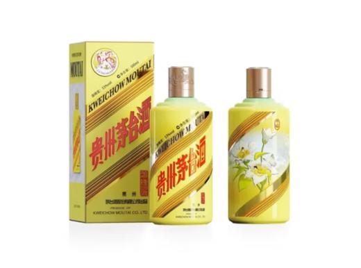 茅台 春系列新品  碟自飞(蝴蝶) 飞天茅台酒 53度酱香型白酒  500mL 1瓶 商品图1
