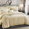 【7楼】富安娜国绣独幅床单四件\国色系列·夕照雾海，单被加大，黄 商品缩略图0