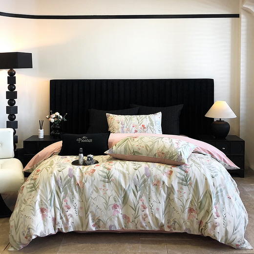 顶柔全棉磨毛印花四件套 -TJ1563 商品图1