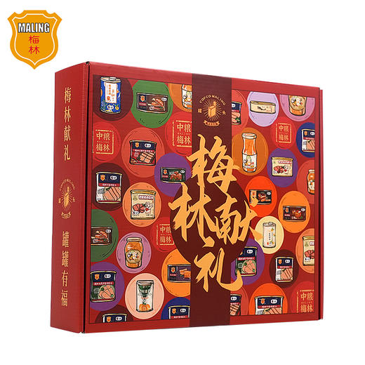 中粮罐头万事顺礼盒2049g 商品图2