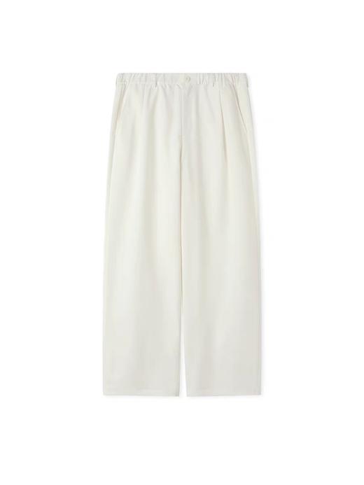 EviStub/E-4QCK430/进口多色抗皱混纺基础复古宽松直筒休闲长裤 商品图1