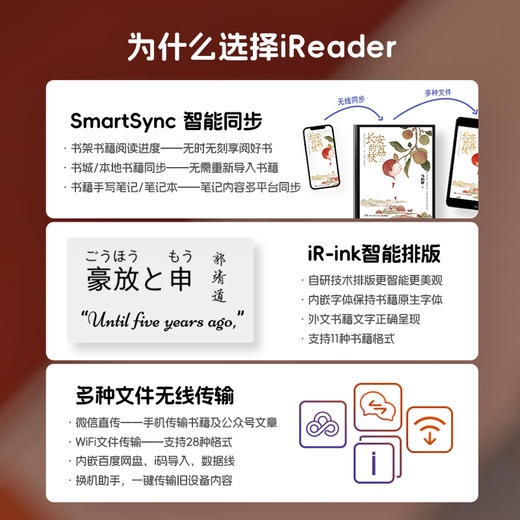 【春日优惠价】Smart5C 10.3英寸彩色墨水屏智能办公本 电子书阅读器 8+128G 商品图6
