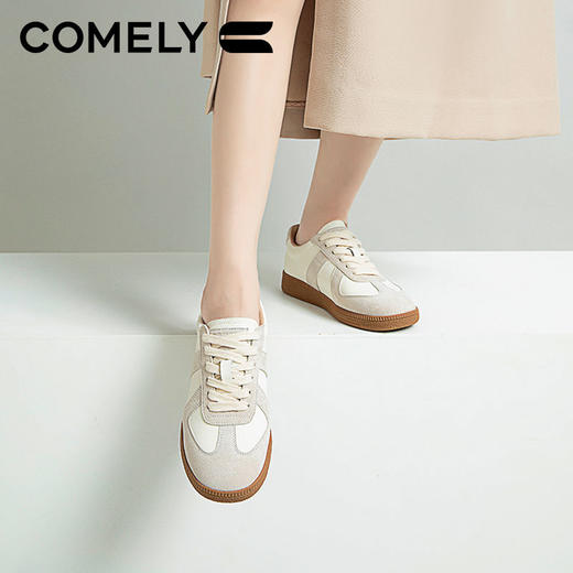 康莉KBH2K512银色阿甘德训鞋春秋新款复古拼色透气时尚休闲运动鞋 商品图3