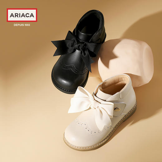 ARIACA女童鞋儿童真皮小短靴马丁靴英伦宝宝靴子公主皮靴 商品图5