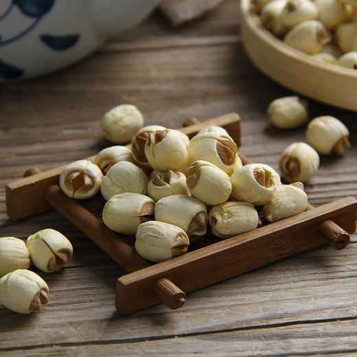 【沃农人建宁级贡莲】古法人工去芯白莲 ，粉糯，无需泡发，直接清洗炖煮即可，无添加漂白熏硫 商品图1