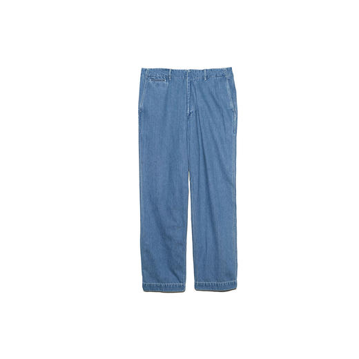 nanamica Wide Denim Pants 男女中性款机能面料宽松廓形牛仔裤 商品图3