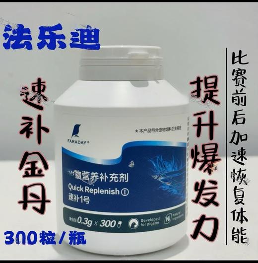 【速补金丹】300粒/快速恢复体能 排除乳酸 速补金丹（法乐迪鸽药） 商品图0