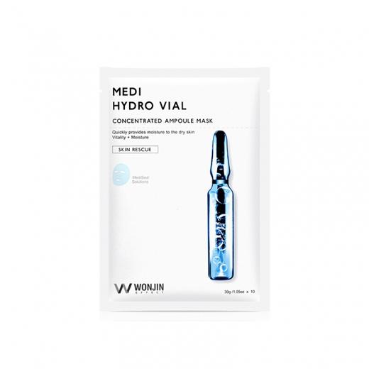 【精选热卖】韩国原辰WONJIN透明质酸补水保湿面膜30g*10片 商品图1