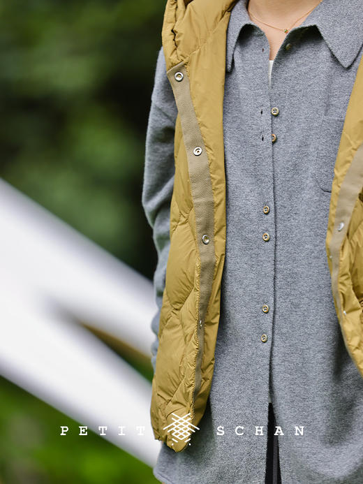 PETIT SCHAN小闪 CLO#600 Serenade 小夜曲 美利奴羊毛羊绒针织开衫 商品图3