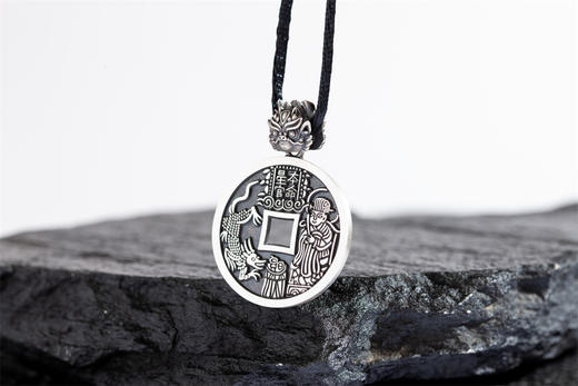 矩德泉坊 纯银手作  本命星官龙挂扣（3厘米版）QY401010795 商品图5