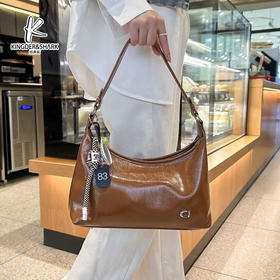 经典鲨2024年秋季新款纯色时尚简约单肩斜挎包 KGB41-D3581561