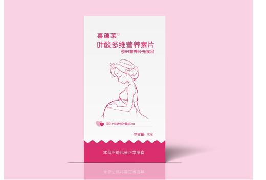 喜蕴莱叶酸多维营养素片 商品图0
