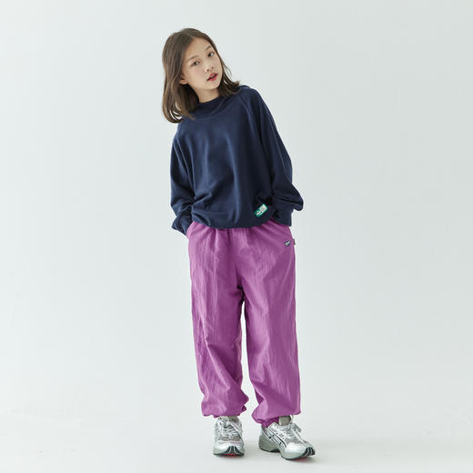 棵初24年儿童冬季户外机能防泼水加绒长裤亲子款内里摇粒绒束脚裤 商品图1