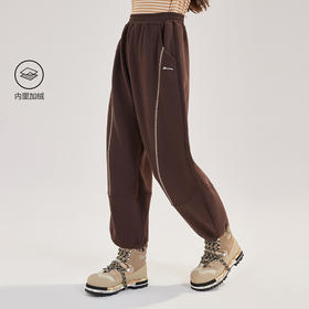 笛莎Deesha青少年女童裤子2024冬季新款复古学院风束脚裤