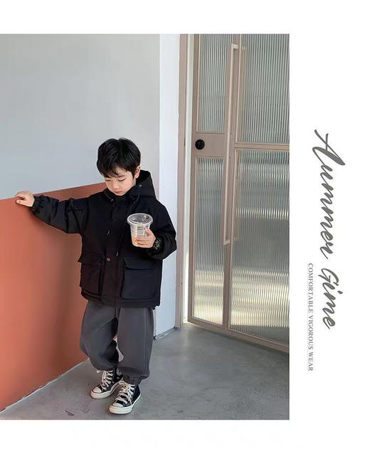 39.9/2条！福利价疯抢！喜林贝尔【儿童百搭糯米裤】舒适度无人能及！抢到就是赚人类幼崽秋日穿搭，逛街这么穿真的好时髦！ 商品图4